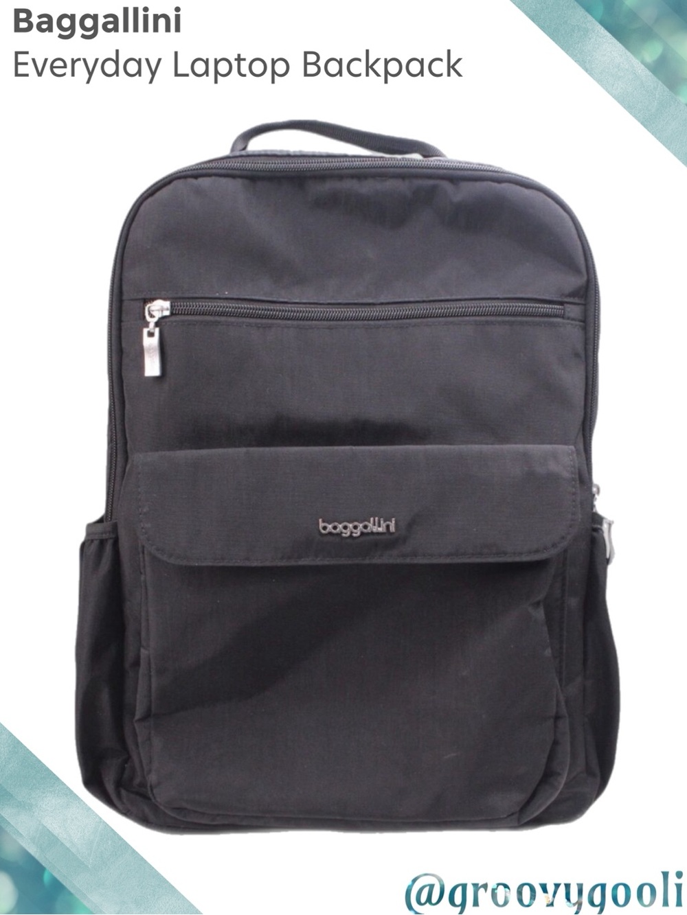 Baggallini Black Everyday Backpack